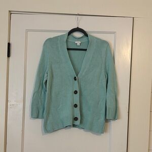 J. Jill Light Blue Women's Cardigan